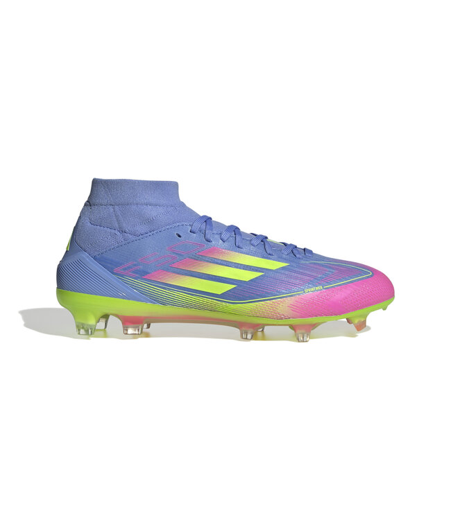 Adidas F50 Pro Mid FG Women (Blue/Lime/Pink)