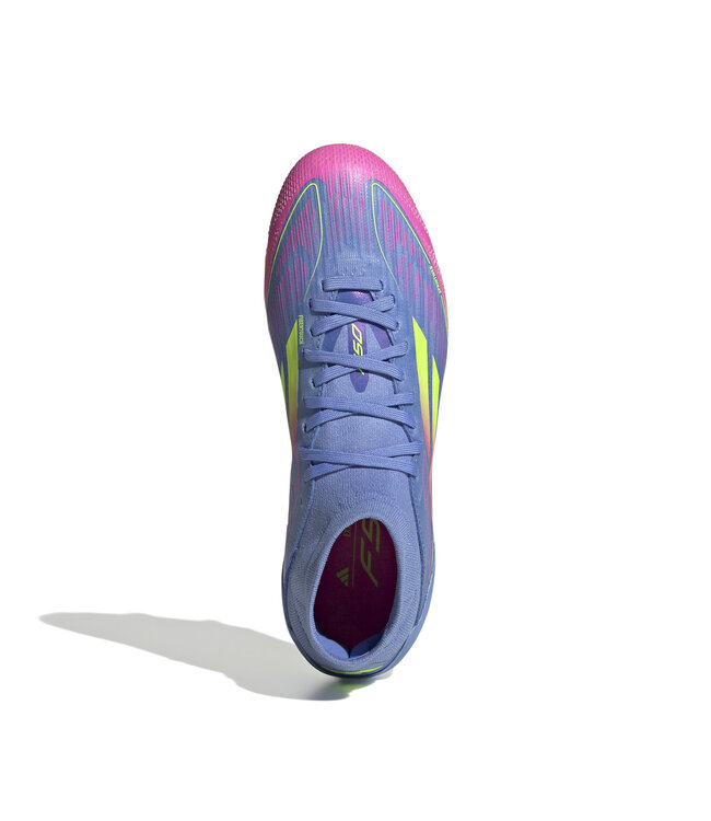 Adidas F50 Pro Mid FG Women (Blue/Lime/Pink)