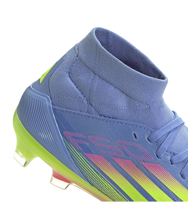 Adidas F50 Pro Mid FG Women (Blue/Lime/Pink)