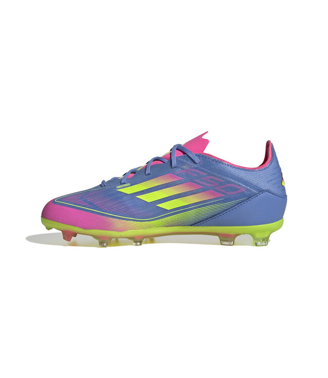 Adidas F50 Elite FG Jr (Blue/Lime/Pink)