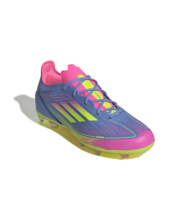 Adidas F50 Elite FG Jr (Blue/Lime/Pink)