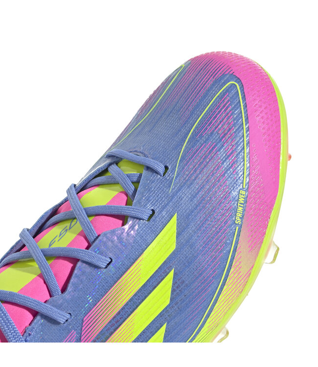 Adidas F50 Elite FG Jr (Blue/Lime/Pink)