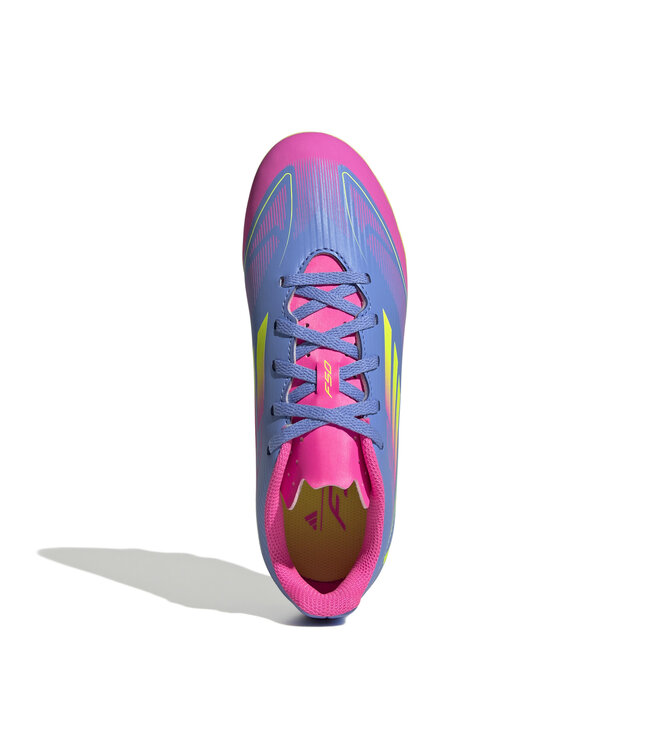 Adidas F50 Club FxG Jr (Blue/Lime/Pink)