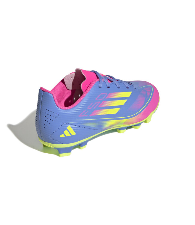 Adidas F50 Club FxG Jr (Blue/Lime/Pink)