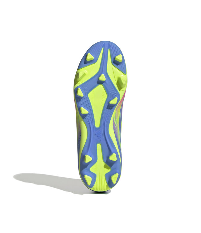 Adidas F50 Club FxG Jr (Blue/Lime/Pink)