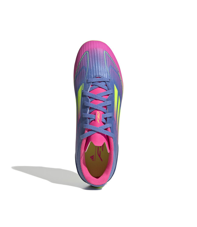 Adidas F50 League FG/MG Jr (Blue/Lime/Pink)