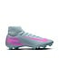 Nike Zoom Mercurial Superfly 10 Academy FG/MG (Gray/Pink)