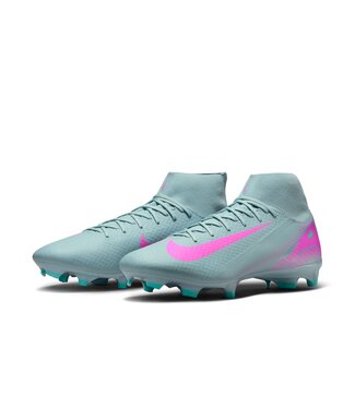 Nike ZOOM MERCURIAL SUPERFLY 10 ACADEMY FG/MG (GRAY/PINK)