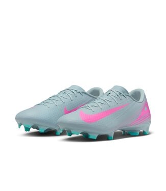 Nike ZOOM MERCURIAL VAPOR 16 ACADEMY FG/MG (GRAY/PINK)
