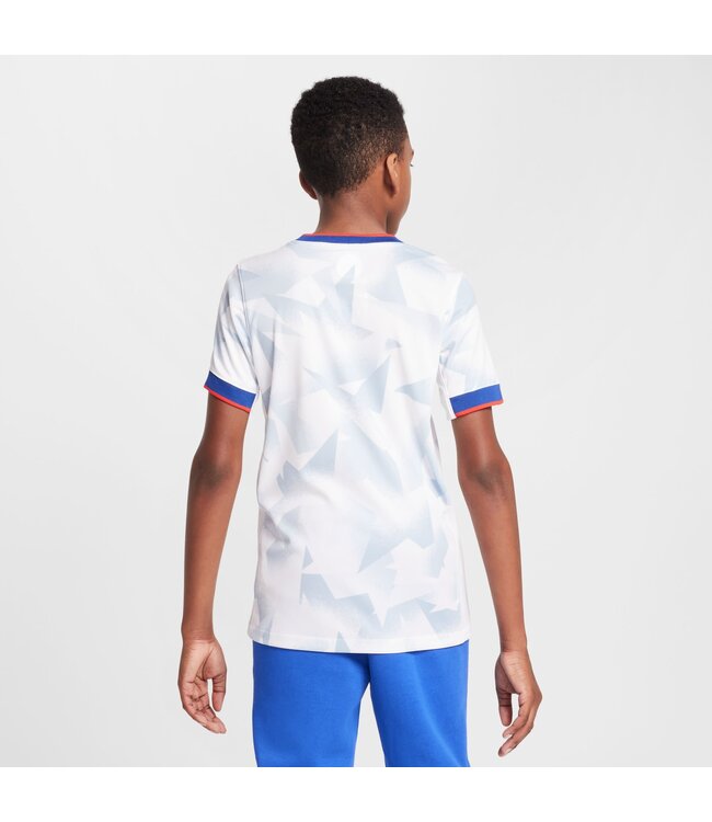 Nike USA USWNT 2025 Home Jersey Youth (White/Gray)