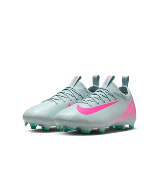 Nike ZOOM MERCURIAL VAPOR 16 ACADEMY FG/MG JR (GRAY/PINK)