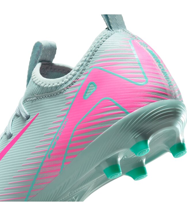 Nike Zoom Mercurial Vapor 16 Academy FG/MG Jr (Gray/Pink)