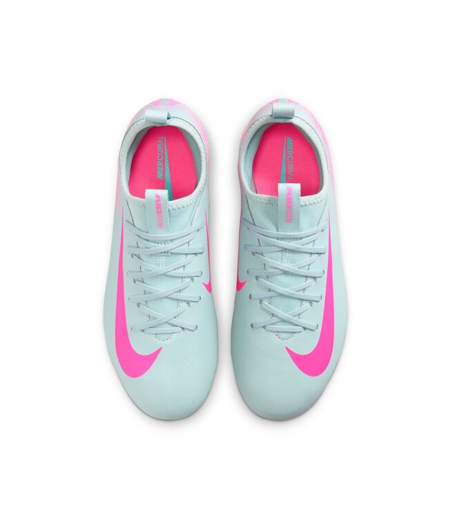Nike Zoom Mercurial Vapor 16 Academy FG/MG Jr (Gray/Pink)