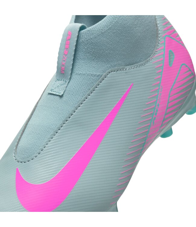 Nike Zoom Mercurial Superfly 10 Academy FG/MG Jr (Gray/Pink)