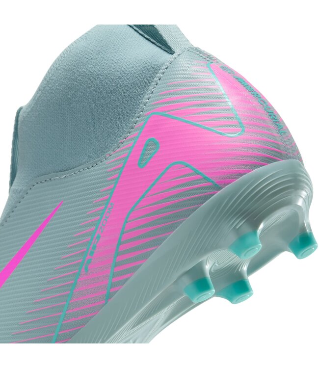 Nike Zoom Mercurial Superfly 10 Academy FG/MG Jr (Gray/Pink)