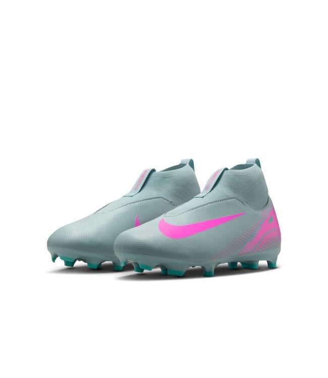 Nike Zoom Mercurial Superfly 10 Academy FG/MG Jr (Gray/Pink)