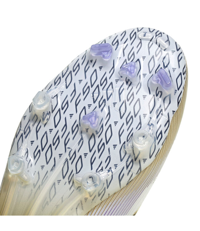 Adidas F50 Elite FG (White/Black/Gold)