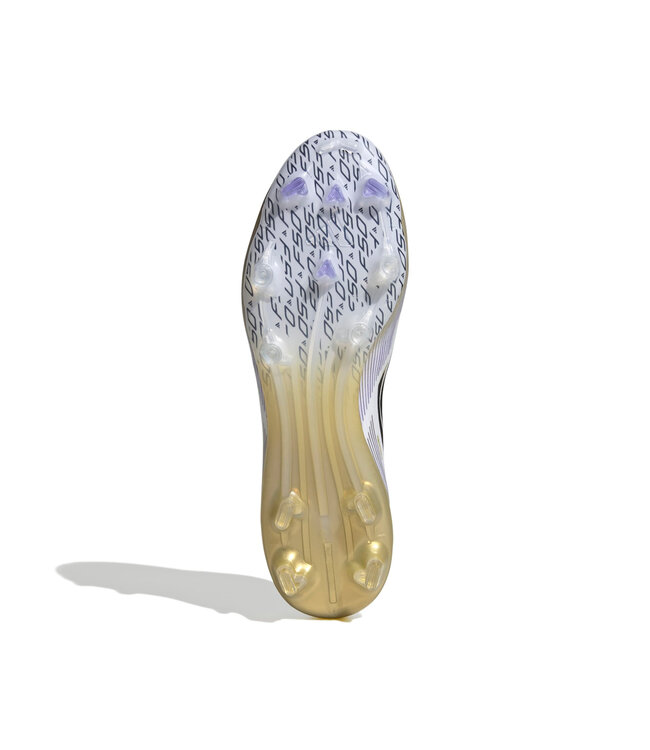 Adidas F50 Pro FG (White/Black/Gold)