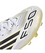 Adidas F50 Club FG/MG Jr (White/Black/Gold)