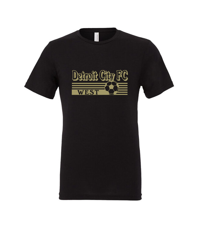 DCFC Unisex Triblend Tee (Solid Black)