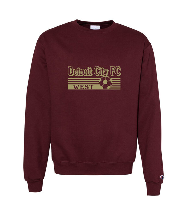 DCFC Crewneck Sweatshirt (Maroon)