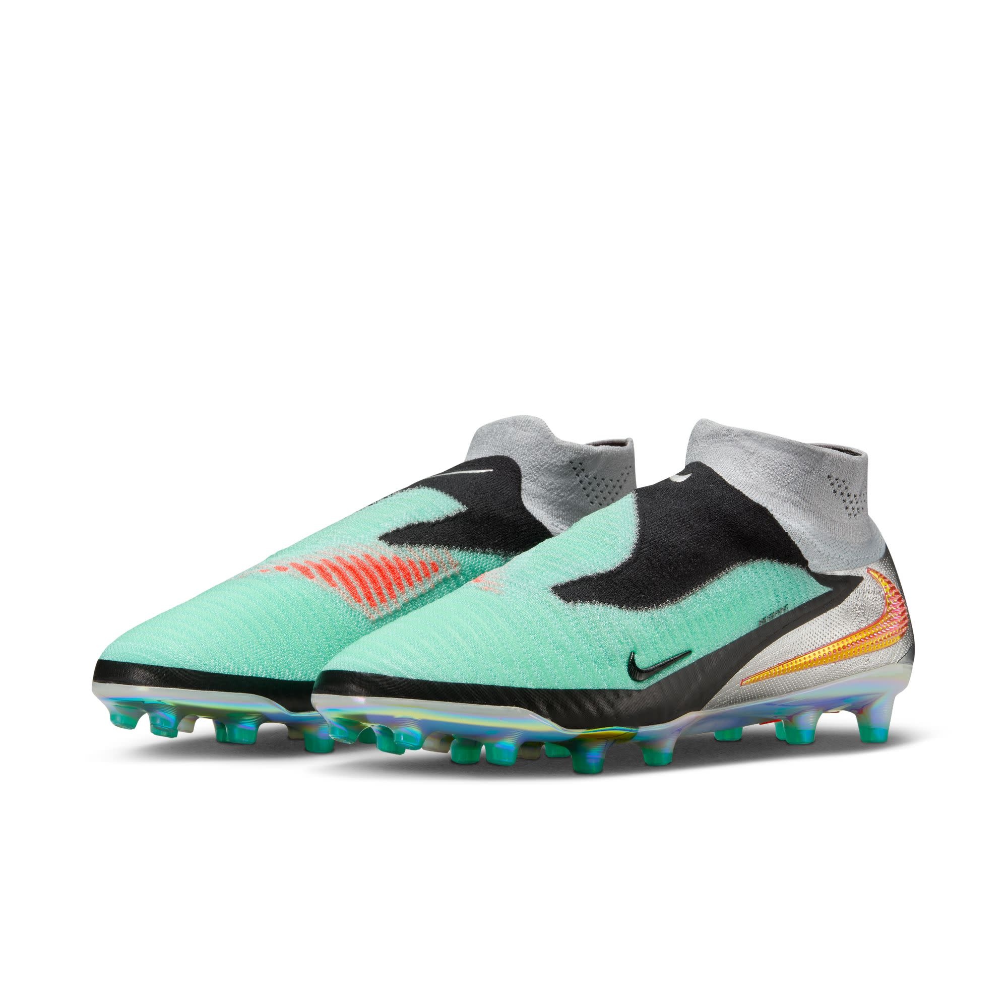 【新品未使用】限定値下Nike Phantom6 Elite AG 26.5 Nike Phantom 6 Elite High Cut AG-PRO - Turquoise/Chrome/Black
