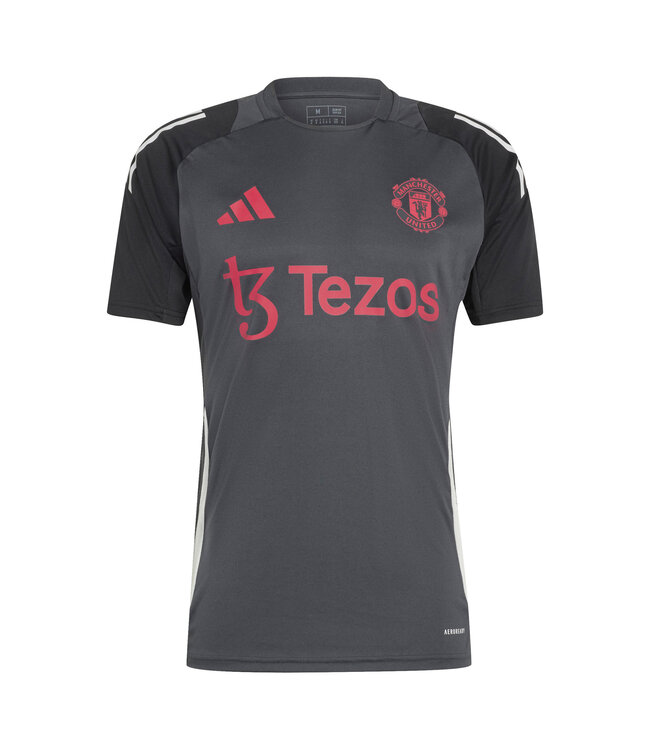 Adidas Manchester United 24/25 European Training Jersey (Carbon Black)