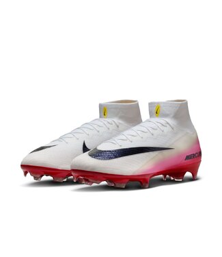 Nike ZOOM MERCURIAL SUPERFLY 10 ELITE LV8 FG (WHITE/RED)