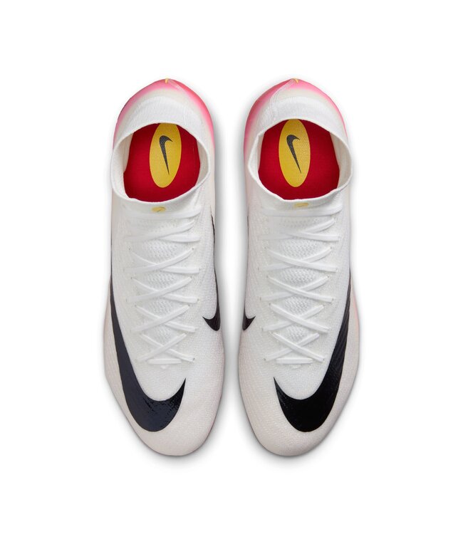 Nike Zoom Mercurial Superfly 10 Elite LV8 FG (White/Red)