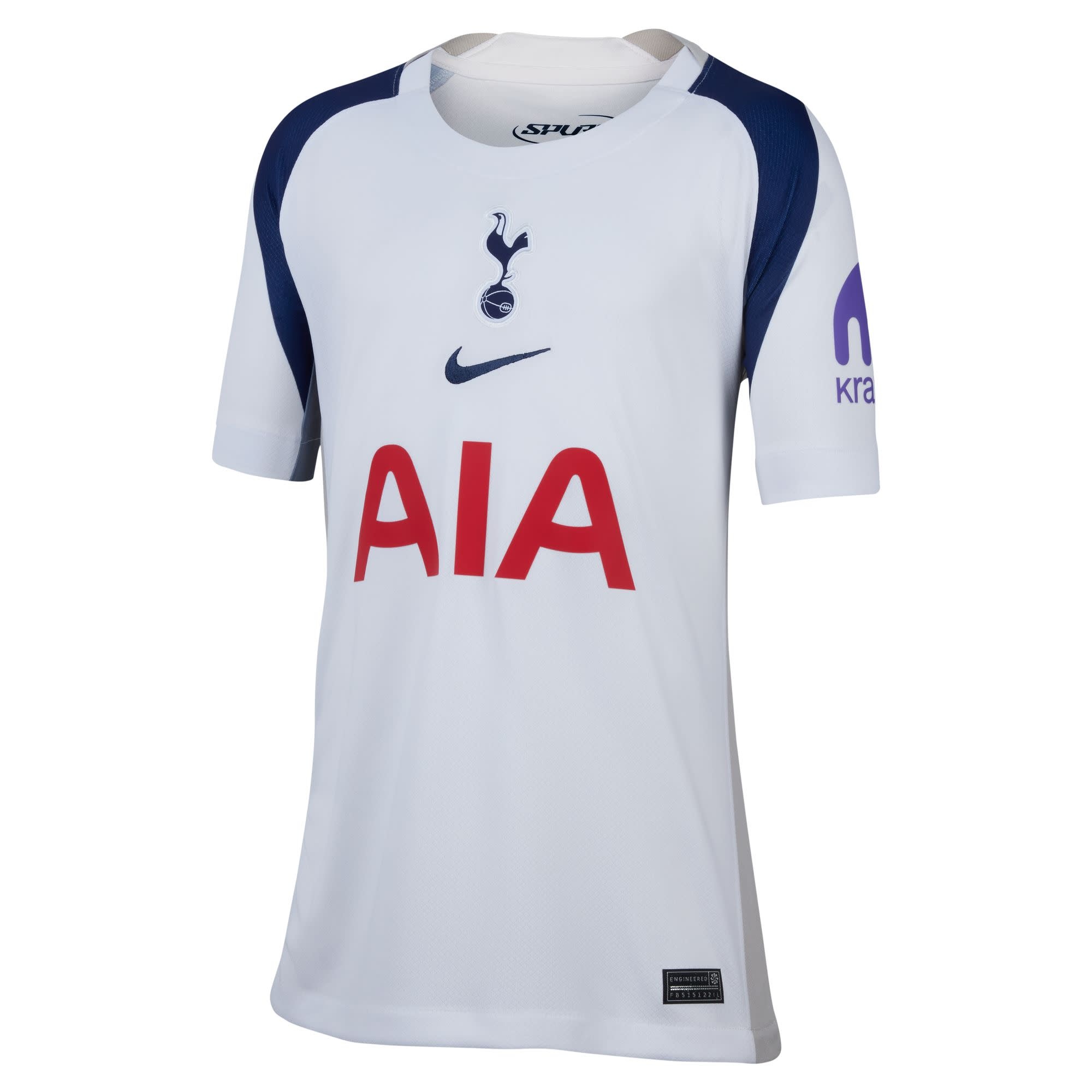 NIKEトッテナムL 25/26ホーム ユニフォーム クドゥス ホワイトシャツ Nike Tottenham 25/26 Home Jersey Youth - SoccerWorld