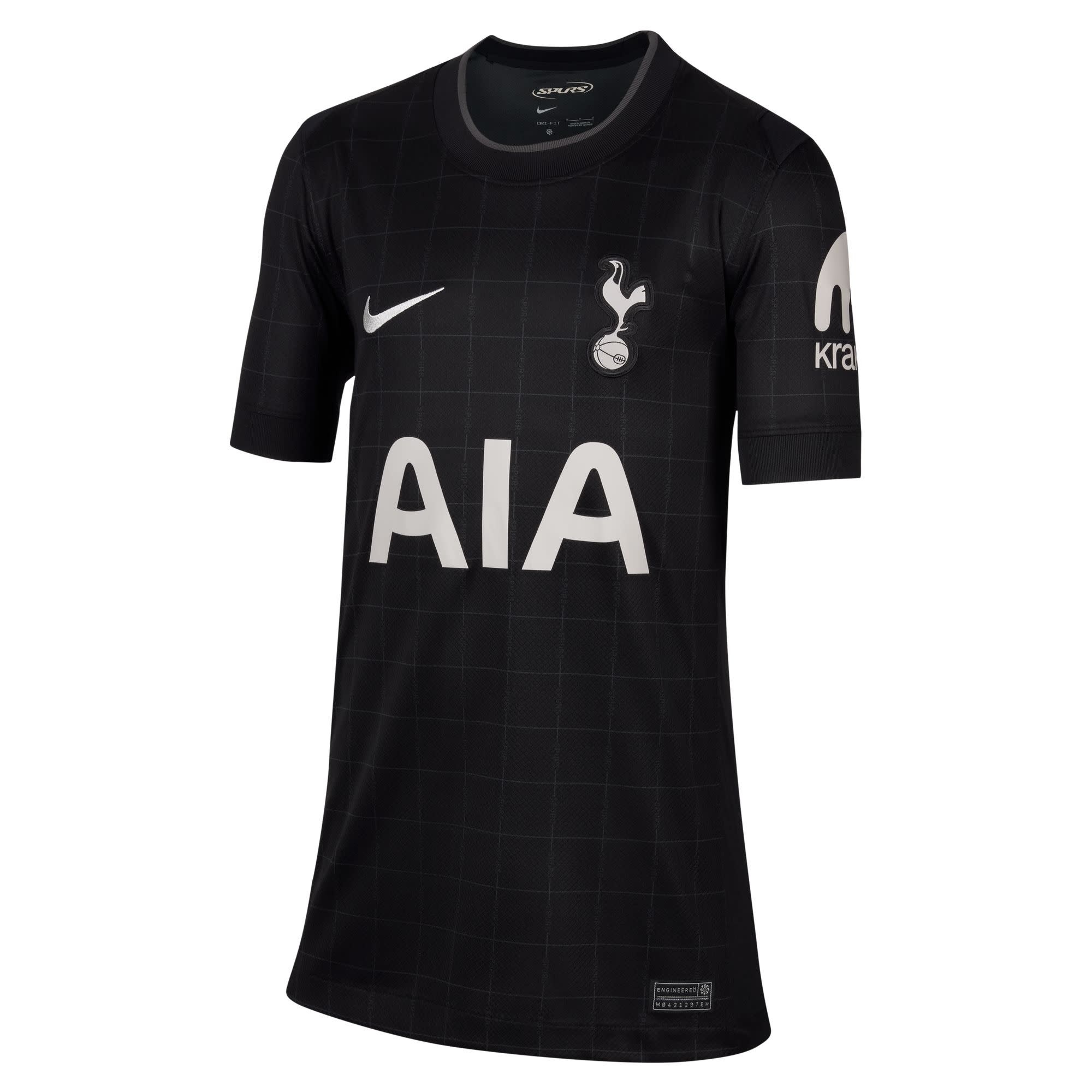 Nike トッテナム・ホットスパー 25/26 away BLACK M Nike Tottenham 25/26 Away Jersey Youth - SoccerWorld