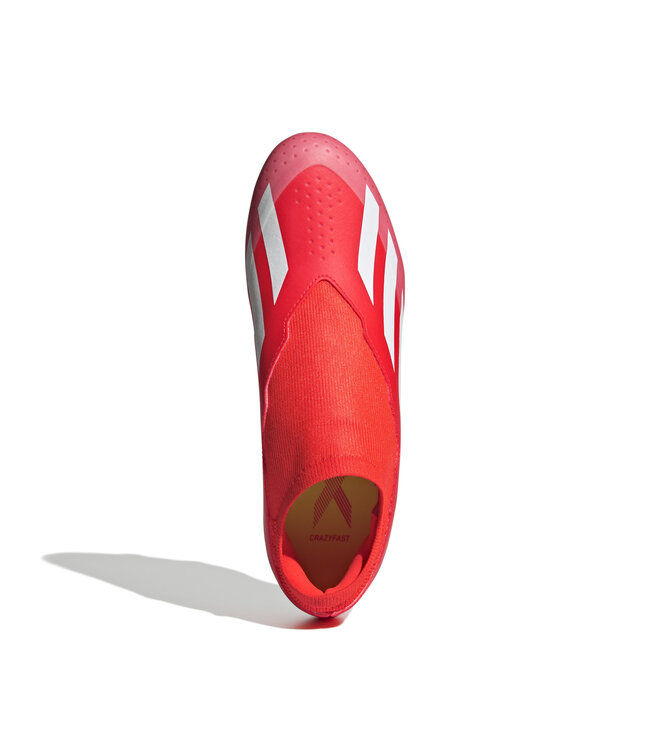 Adidas X Crazyfast League Laceless FG (Solar Red/White)