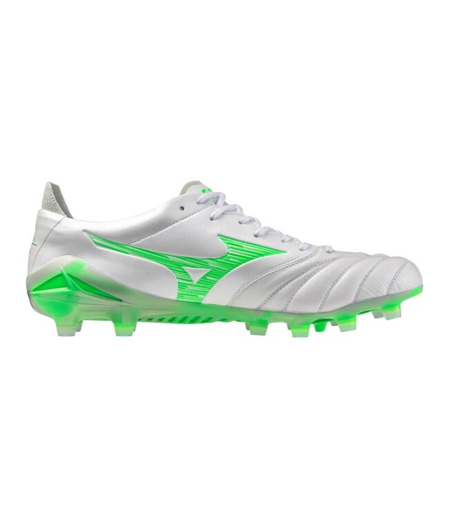 Mizuno Morelia Neo IV Elite KL FG (White/Neon Green)