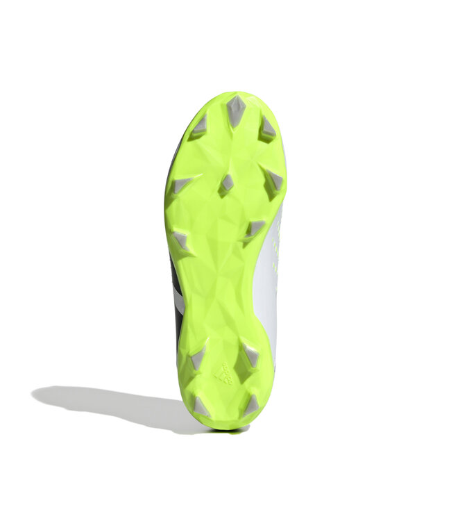 Adidas Predator Accuracy.3 FG Jr (White/Lime)