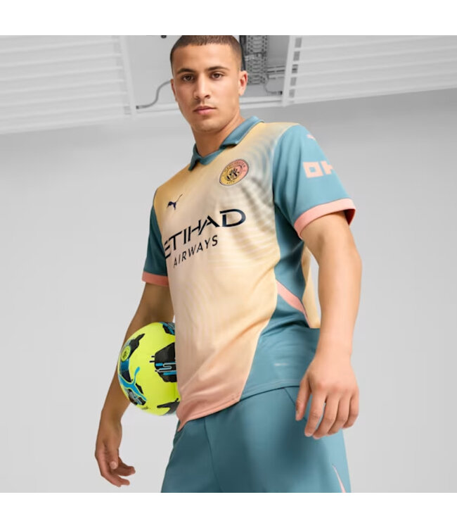 PUMA Manchester City 24/25 Fourth Jersey (Peach)