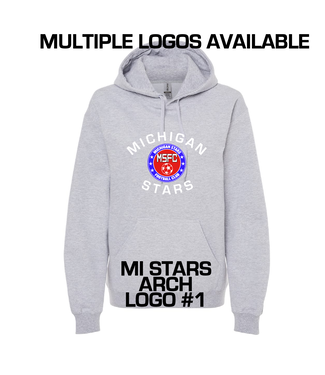 MI STARS LOGO HOODIE (GRAY)