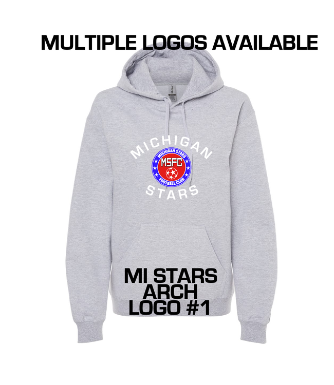 MI STARS LOGO HOODIE (GRAY)