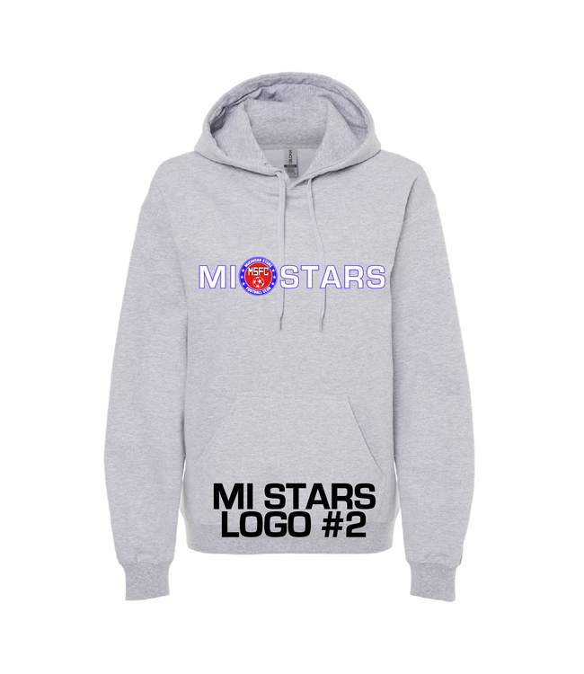 MI STARS LOGO HOODIE (GRAY)