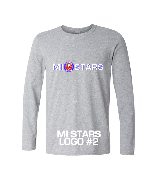 MI STARS SOFT LS TEE (GRAY)