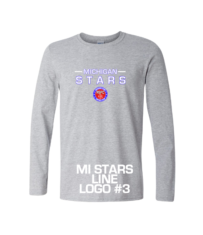 MI STARS SOFT LS TEE (GRAY)