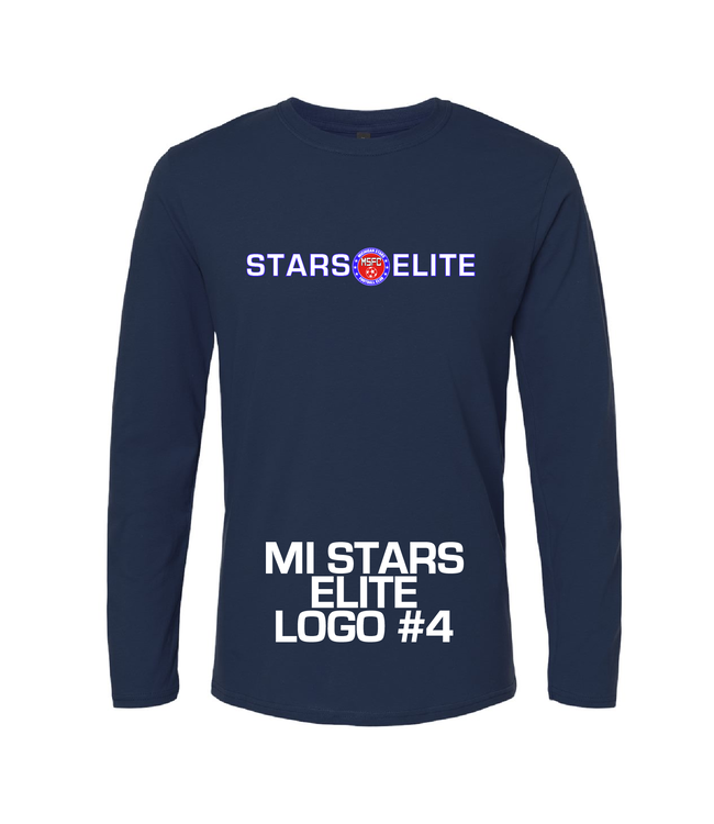 MI STARS SOFT LS TEE (NAVY)