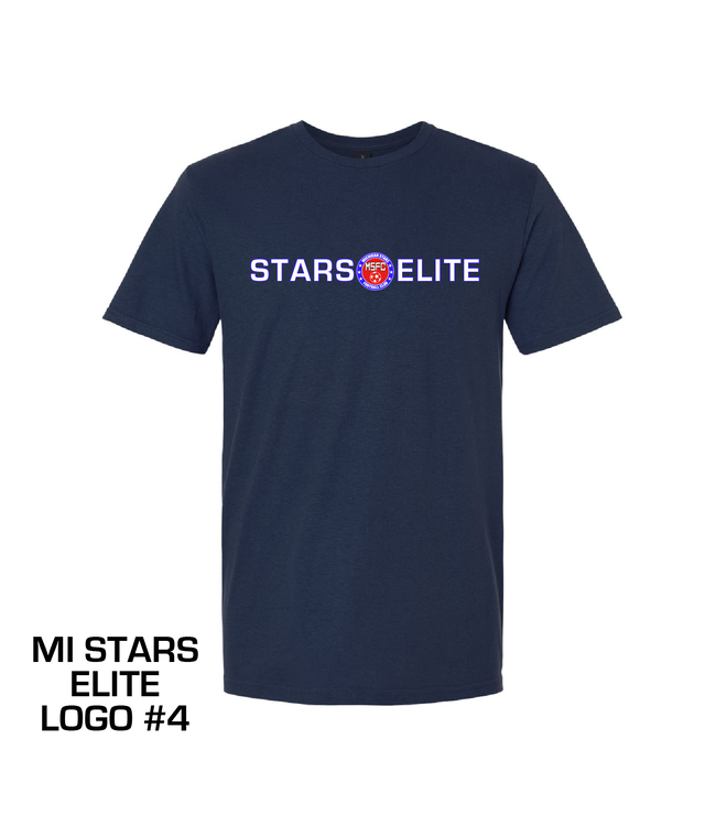 MI STARS SOFT SS TEE (NAVY)