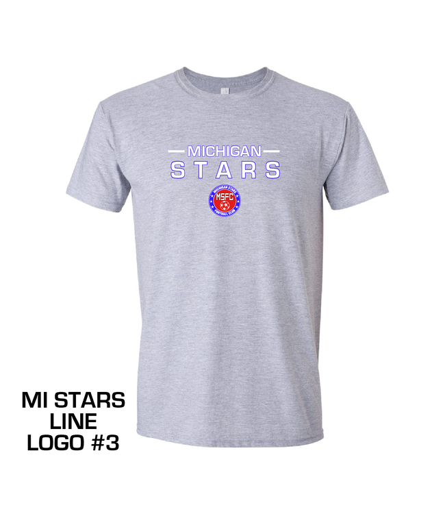 MI STARS SOFT SS TEE (GRAY)