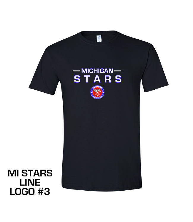MI STARS SOFT SS TEE (BLACK)