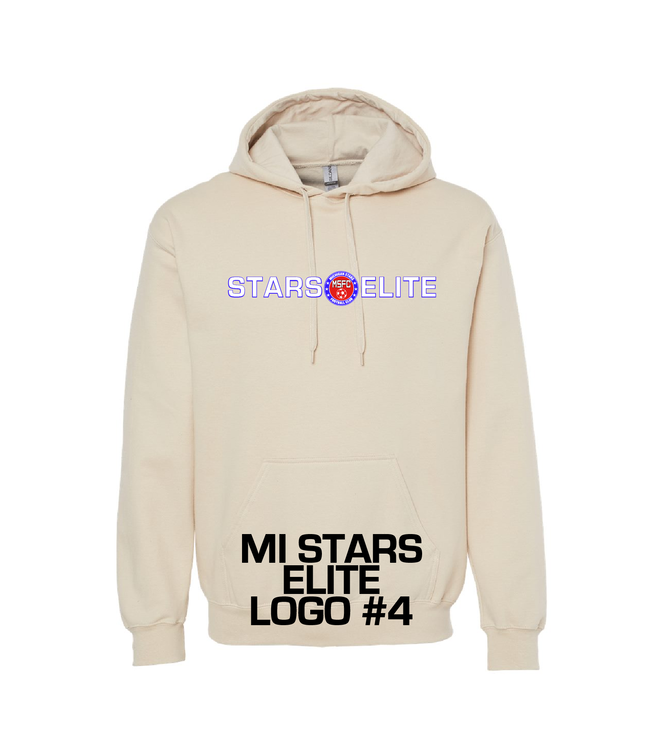 MI STARS LOGO HOODIE (TAN)