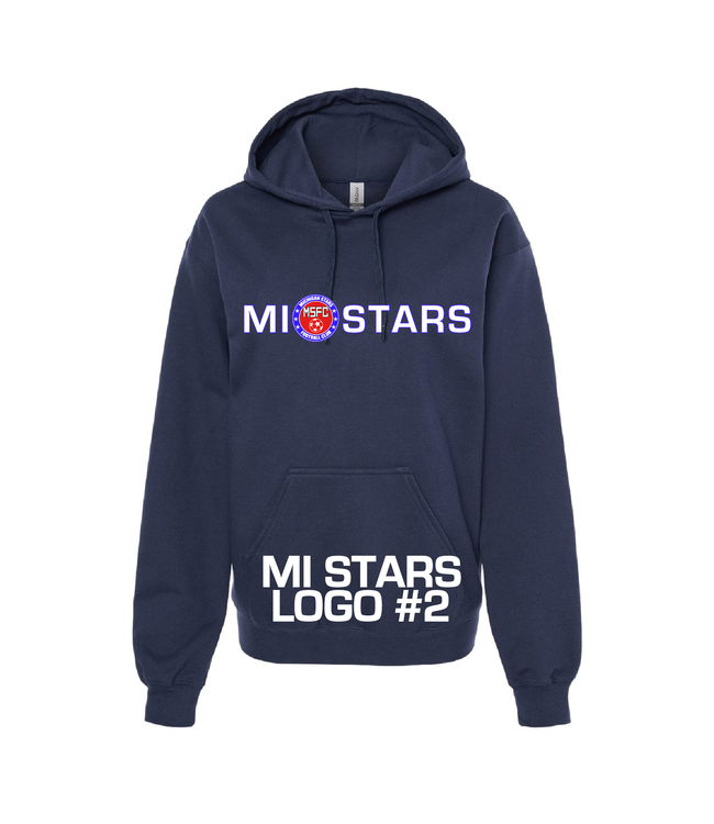 MI STARS LOGO HOODIE (NAVY)