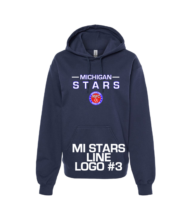 MI STARS LOGO HOODIE (NAVY)