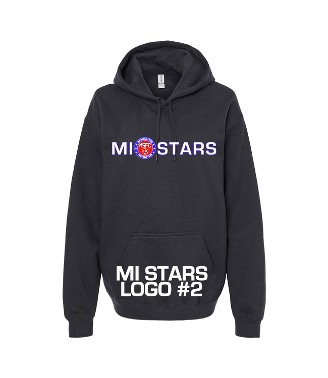 MI STARS LOGO HOODIE (BLACK)