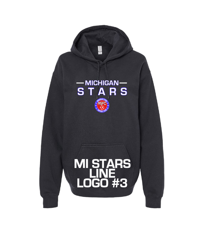 MI STARS LOGO HOODIE (BLACK)