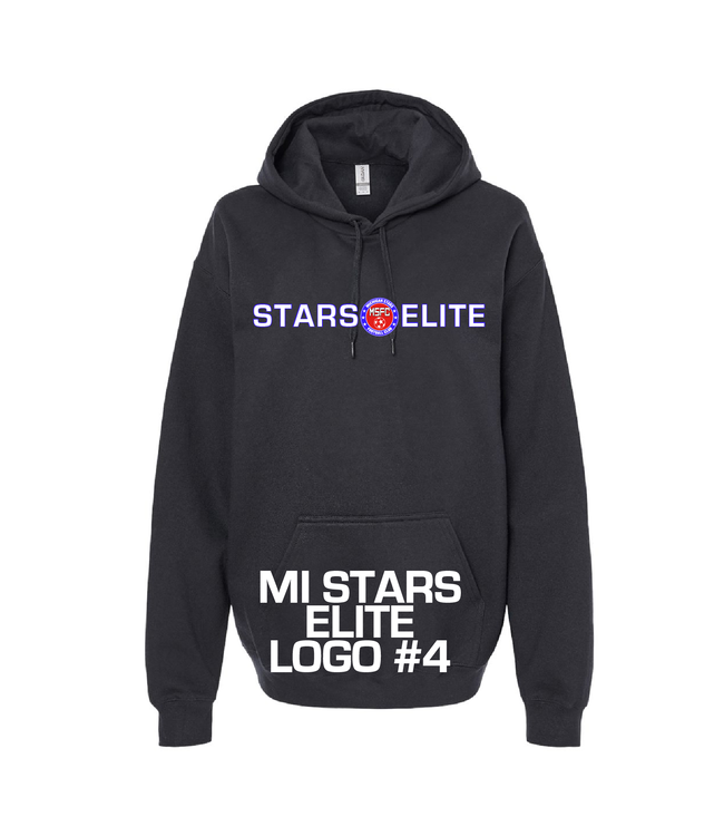 MI STARS LOGO HOODIE (BLACK)